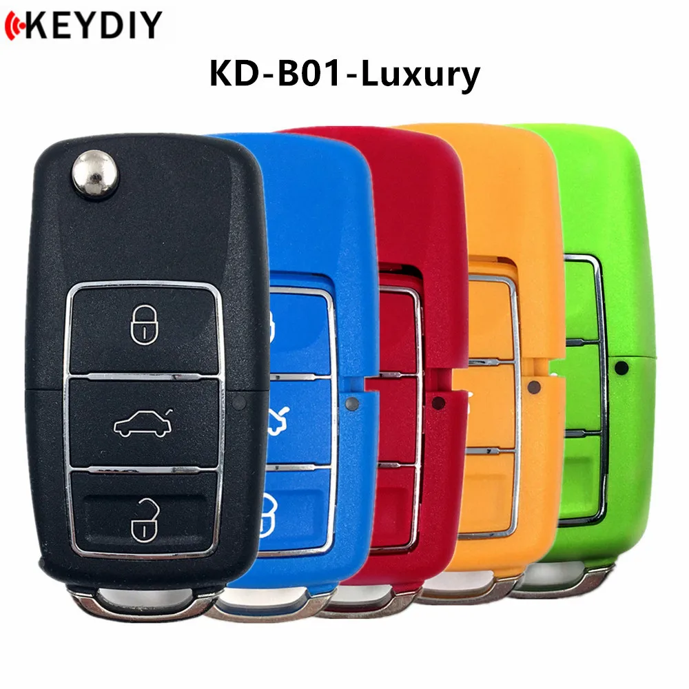 5 шт. оригинальный KEYDIY 3 кнопки KD900/KDMINI B Серия многоцветный пульт дистанционного