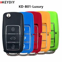 5 pçs keydiy original 3 botão kd900/kdmini b série multi-color controle remoto B01-3 para KD-X2 programador chave urg200