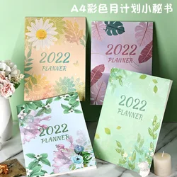 Agenda 2022, organisateur de papeterie, Kawaii, carnet de notes A4, Journal, Agenda scolaire, carnet de croquis, carnet de notes quotidien 
