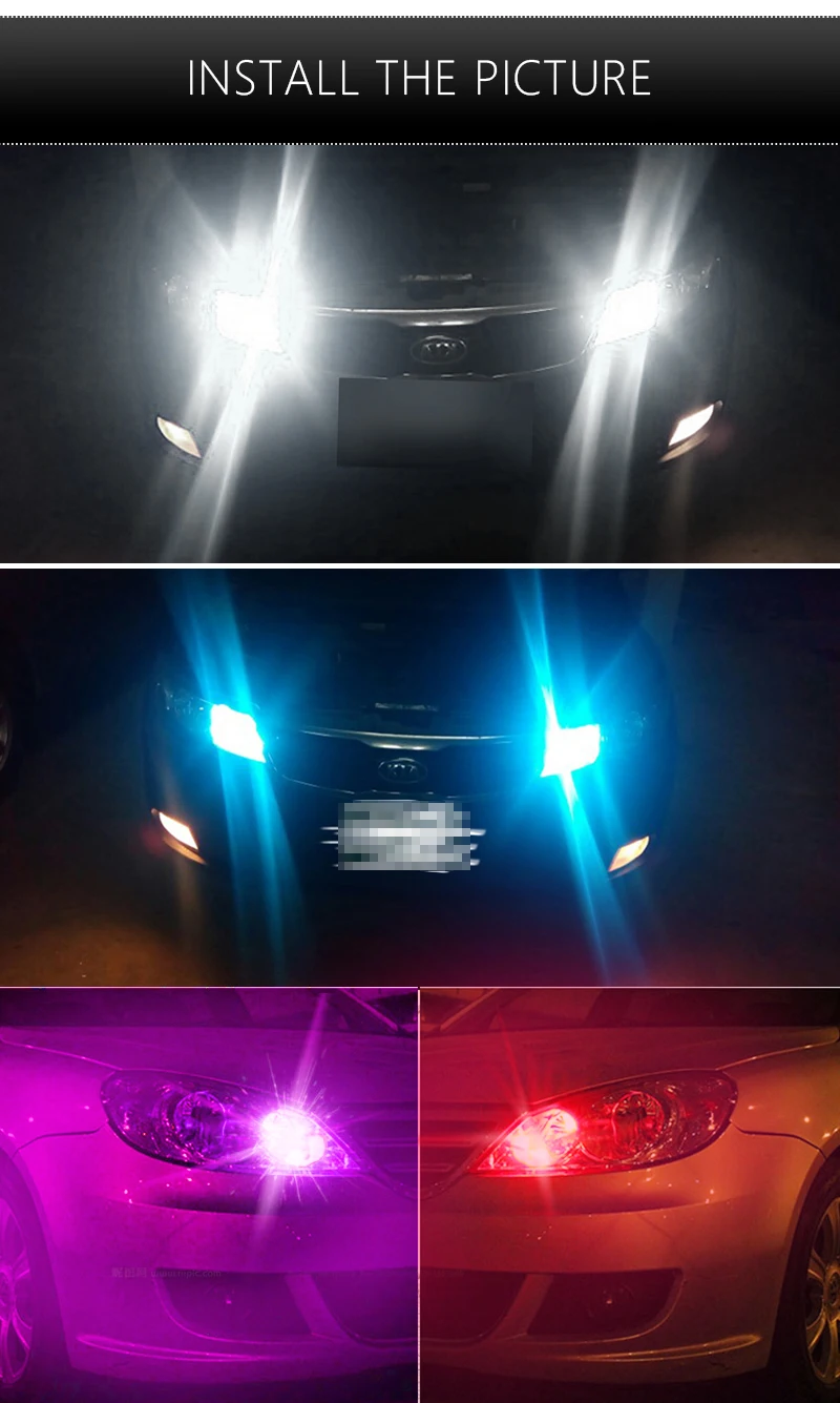 Керамический интерьер автомобиля светодиодный T10 COB W5W 168 клин инструменты для дверцы боковая лампа, автомобильное освещение пластина свет