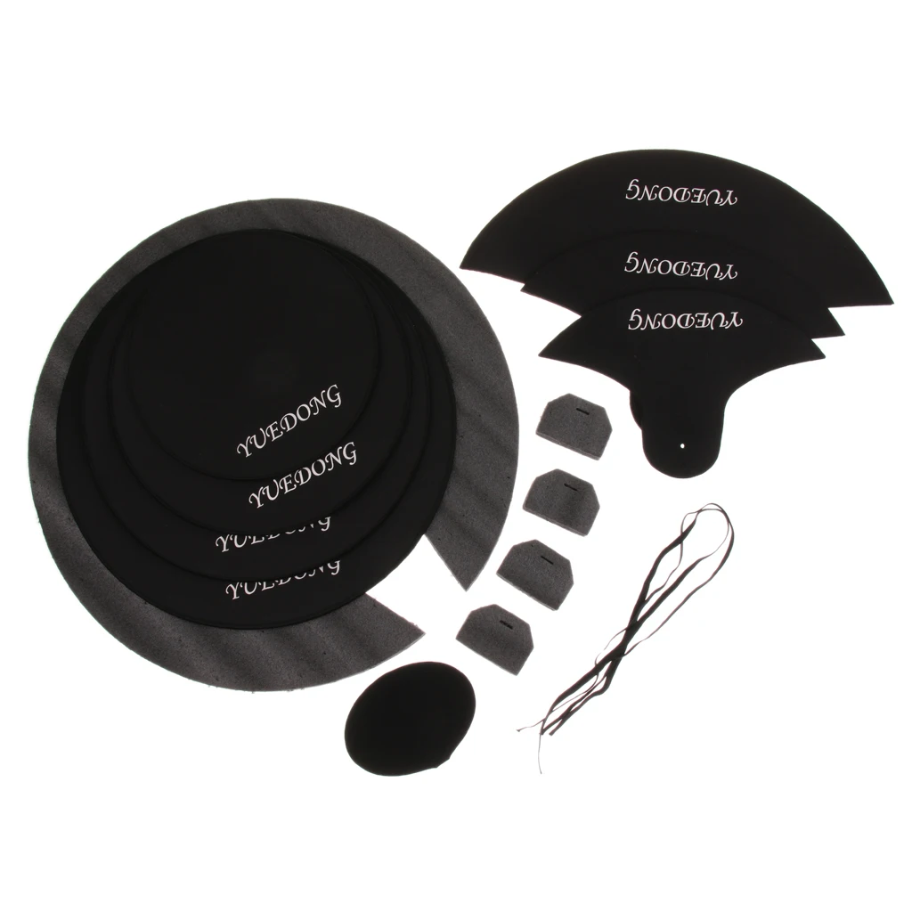 Набор барабанов Mute Silencer Bass Drum Kit Набор сменных аксессуаров черный