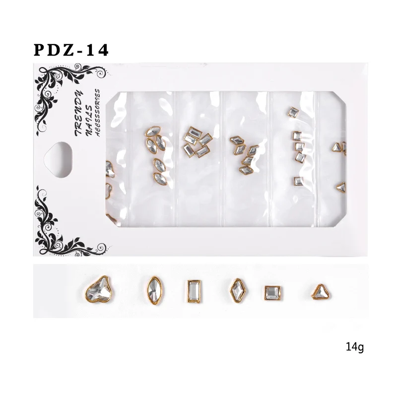 1 упаковка разноцветные Стразы для ногтей 3D хрустальные камни для украшения ногтей DIY Дизайн Маникюр бриллианты - Цвет: HHS08080