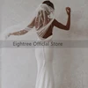 Eightree Mermaid Beach Wedding Dresses Sexy Deep V-neck Backless Bride Dress Long Boho White Fashion Wedding Gowns Custom Made 5