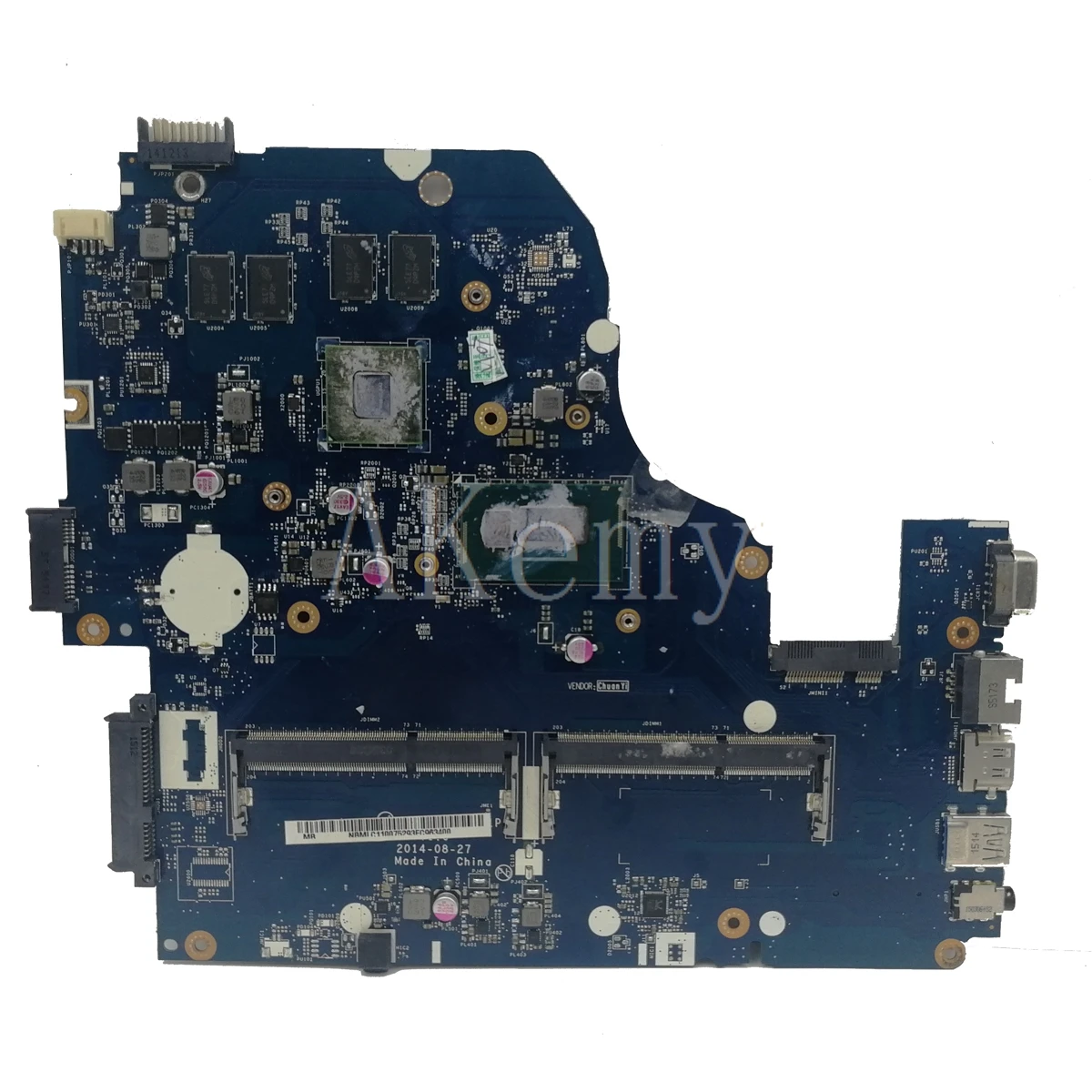 Ideal  Z5WAH LA-B162P/LA-B991P NBMLC11004 NB.MLC11.004 Mainboard For acer aspire E1-572G E5-571G motherboa