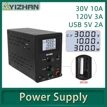 

Laboratory DC power supply 30V 10A 60V 5A voltage and current regulator adjustable source 3010d bench source digital with USB