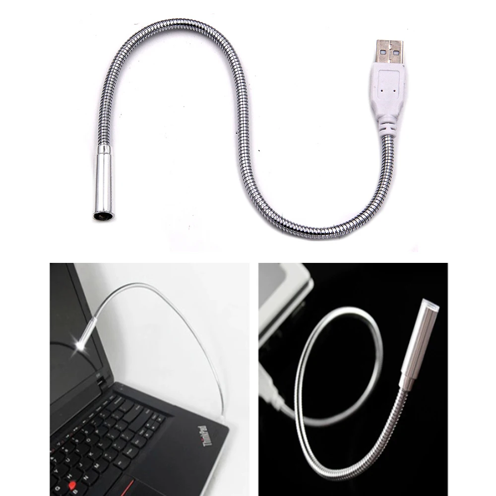 Гибкая светодиодная лампа с USB подсветкой настраиваемая для клавиатуры ноутбука