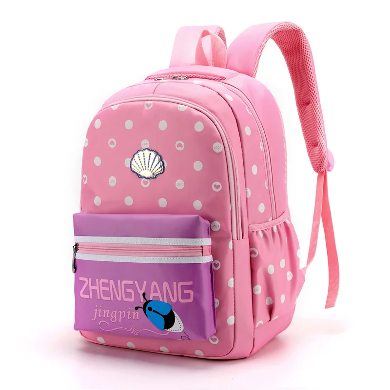 

High Quality Durable Nylon Backpack School Bags For Girls In Grades 1 To 3 Of Elementary School Teenage Girls Waterproof Mochila