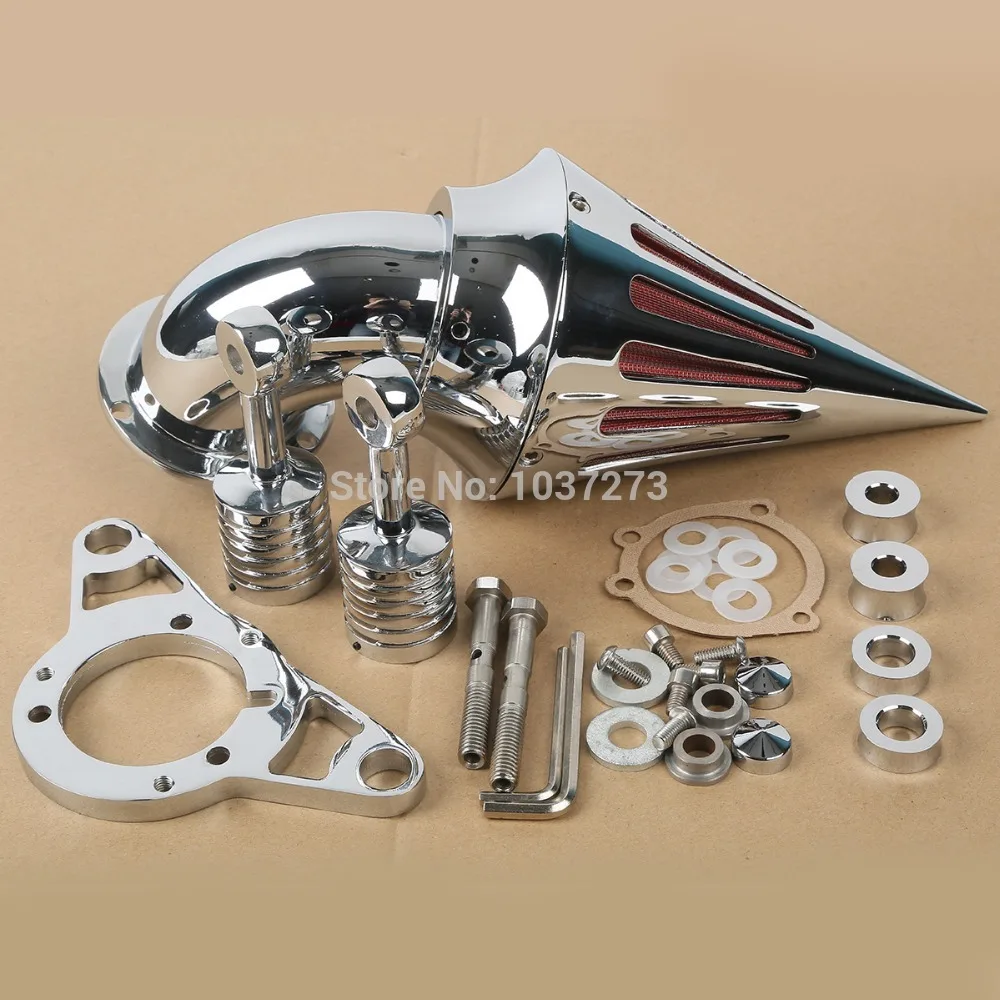 Мотоцикл Спайк очиститель воздуха фильтр для Harley Touring Road King 2002-2007
