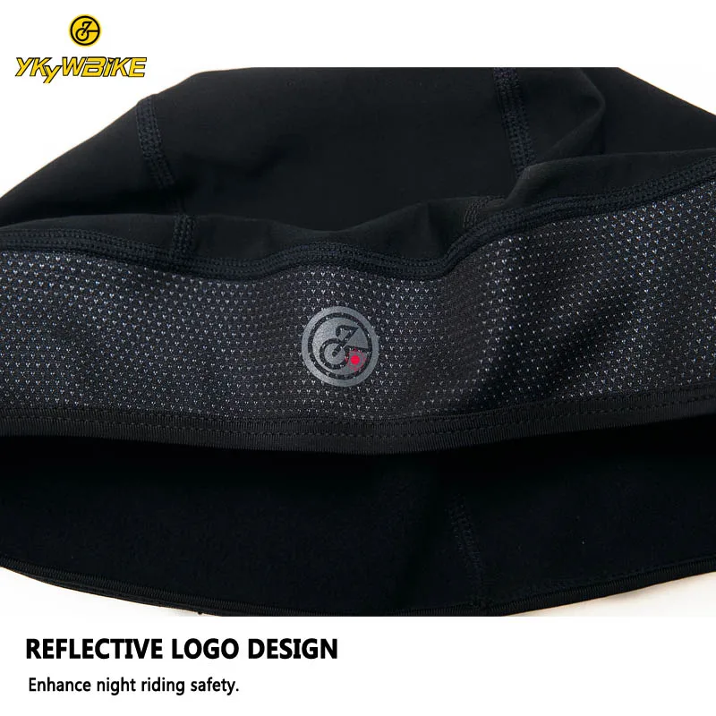 YKYWBIKE Fleece Cycling Caps Bike Hats Winter Thermal Bicycle Cap Snow Road Bicycle Hats Sports Warm 2