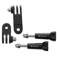 IG-PULUZ для Go Pro Аксессуары 3-Way поворотный рычаг с длинными винтами для GoPro Hero 5 Black edition/GoPro HERO5 HERO4 Session HERO