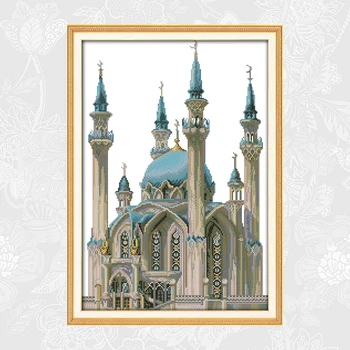 

Joy Sunday Castle Series Cross-stitch Canvas 11CT 14CT Embroidery Needlework Set DIY Handmade Crafts Factory Wholesale