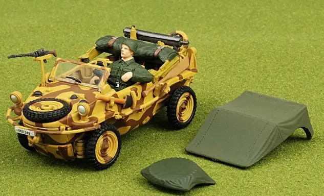 WWII German Швиммваген Тип 166 Нормандия 1944 1/32 литая под давлением модель Jeep FOV