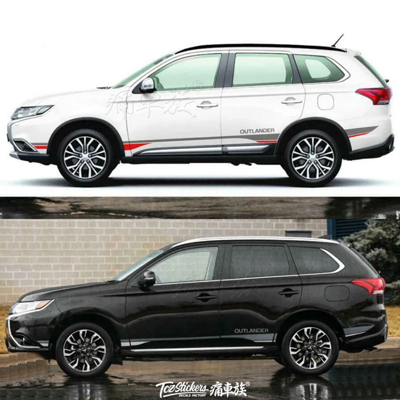 SUV sticker FOR Mitsubishi Outlander 2020 personalized custom modified decal | Автомобили и мотоциклы