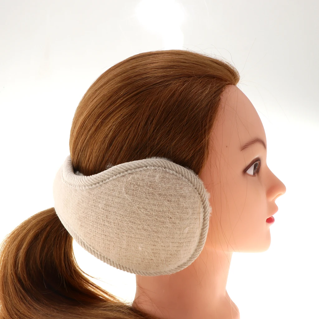 Unisex Fashion Ear Warmers Behind-the-head Earwarmer Winter Outdoor Earmuffs