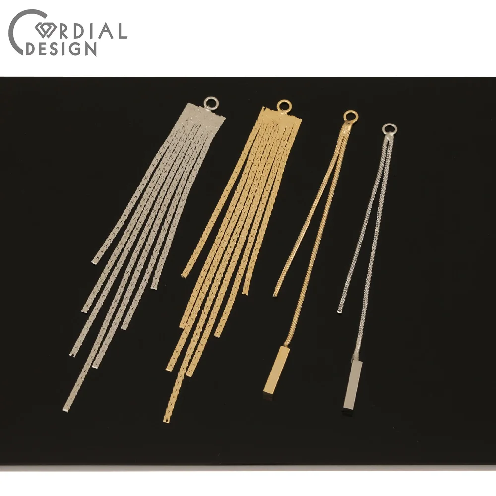 Cordial Design 20Pcs Earrings Accessories/DIY Making/Copper/Genuine Gold Plating/Hand Made/Jewelry Findings & Components/Charms - cordial