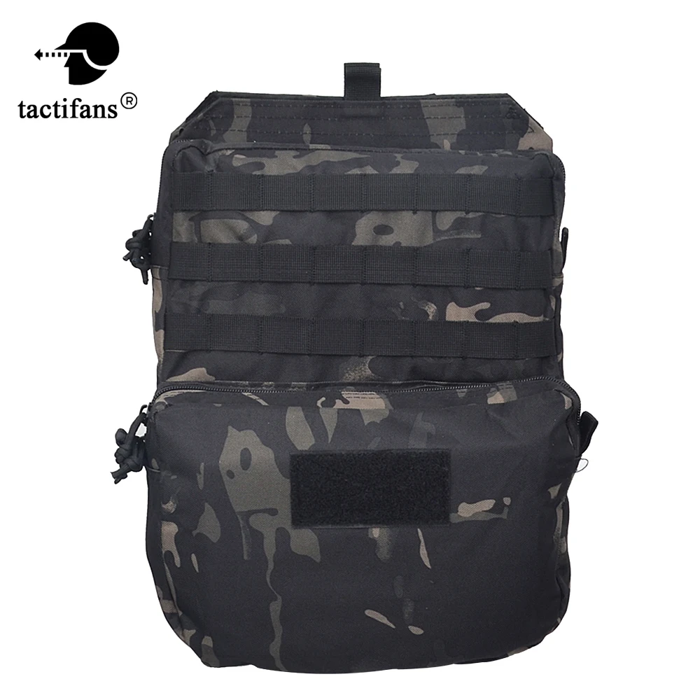

Tactical Knapsack Molle Water Hydration Pouch Multifunctional Durable For 3L Water Bag Sundries Storage Attached Hunting Vest