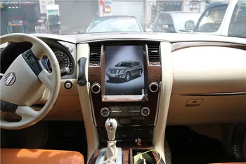 

1 Din Tesla Vertical Style 13.6 Inch Android 8.1 Car GPS NAVIGATION MEDIA SCREEN FOR NISSAN PATROL 4+64G WITH CAR PLAY