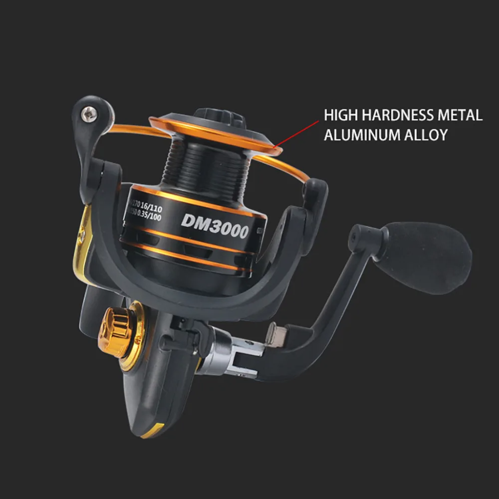 Spinning Reels Light Weight Ultra Smooth Powerful Spinning Fishing Reels DM4000 #4C04 (10)