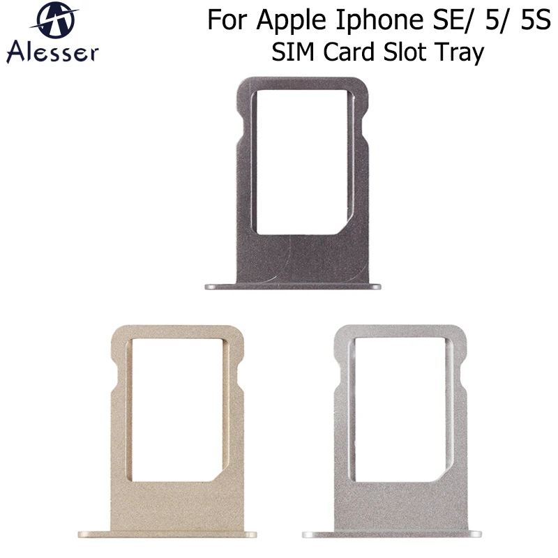 Адаптер Alesser для Apple Iphone SE 5 лоток SIM-карты разъем ремонта запасные части слот