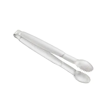 

Sugar Heat Resistant Kitchen Supplies Stable Stainless Steel Easy Take Dessert Tweezer Food Tong Zigzag Clamp Handhold