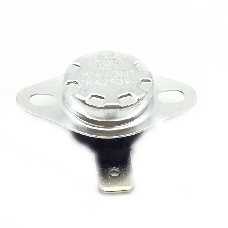 5pcs / KSD301 110 degree 110C 16A250V Normally closed Temperature control switch | Обустройство дома