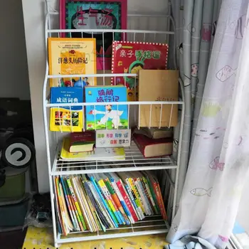 

Children Shelf Children Picture Books Improvised Magazine Rack Shelf Kindergarten Students Figure Bookcase Display Shelf