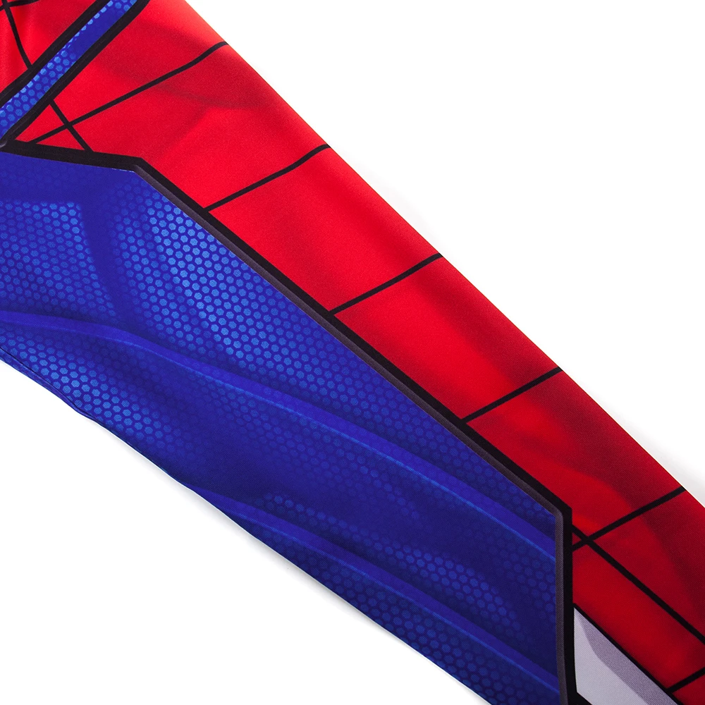 Into the Spider-Verse 3D печатные футболки для мужчин Человек-паук компрессионные рубашки топы Мужские комиксы Косплей Костюм