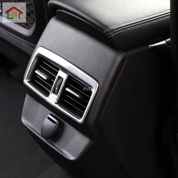 

For Renault Koleos 2017 2018 Stainless Steel Car Accessories Car Rear Air Outlet Panel Decorative Cover Trim Car Styling 1pcs