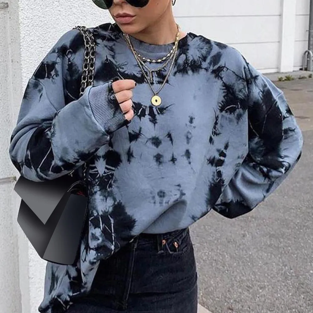 womens oversized crewneck sweatshirt