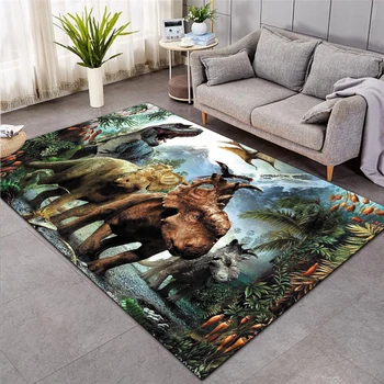 

Nordic 3D Dinosaur Carpet Kids Living Room Sofa Bedroom Kids Play Mat Cartoon Parlor Large Carpets Hallway Door Mat 09