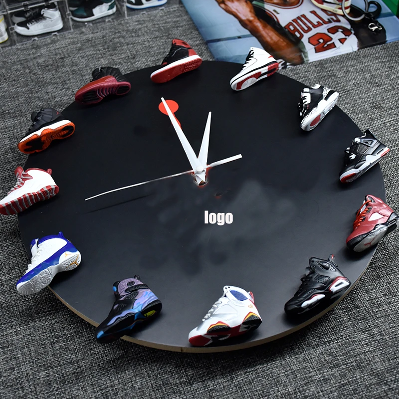 3d sneaker clock