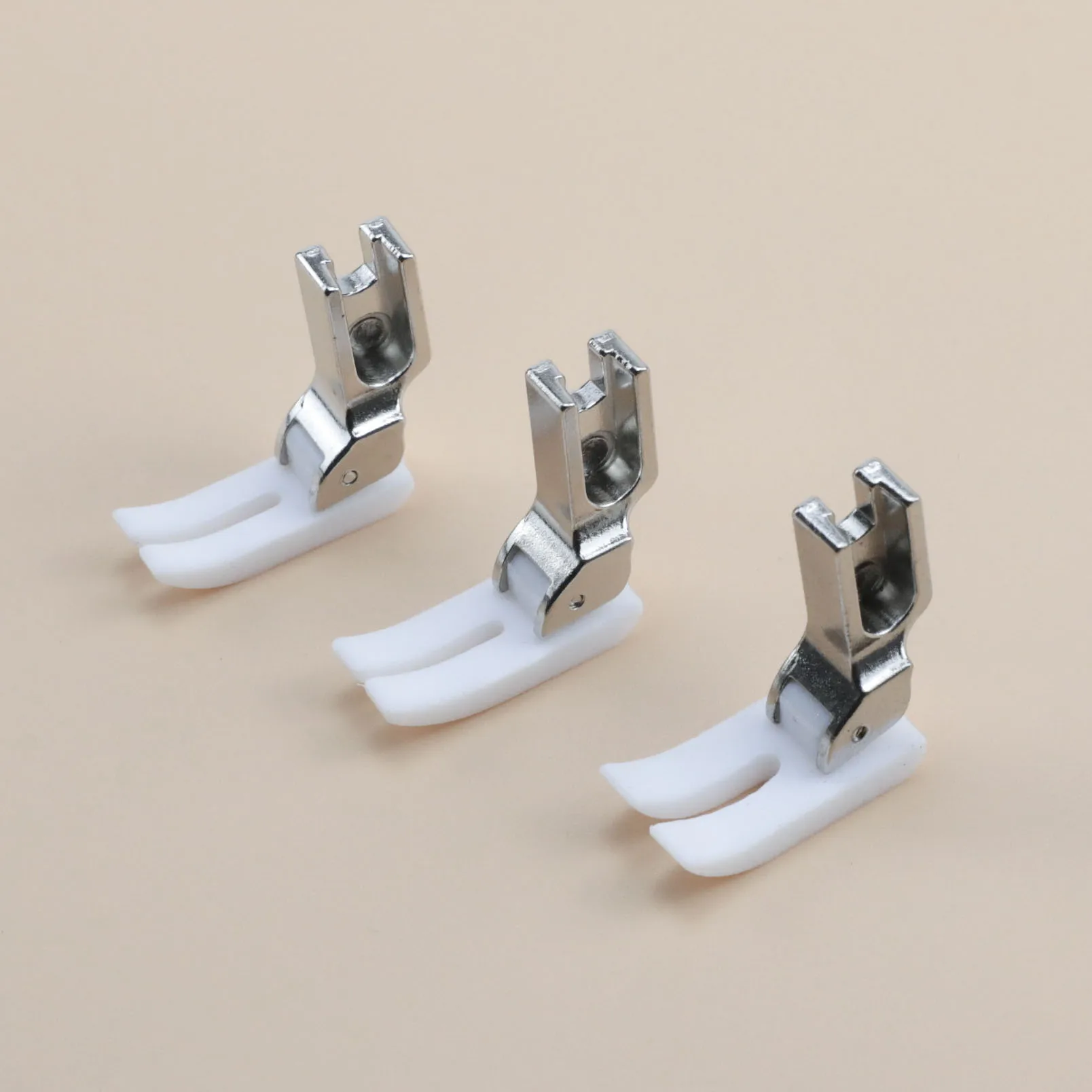 산업용 단일 바늘 Lockstitch 재봉틀 액세서리 압력 피트에 대 한 2 PCS T35W 플라스틱 표준 노루발