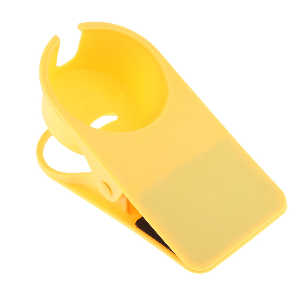 Clip On Desk Cup Holder Clamp for RV Motorhome Home Save Space