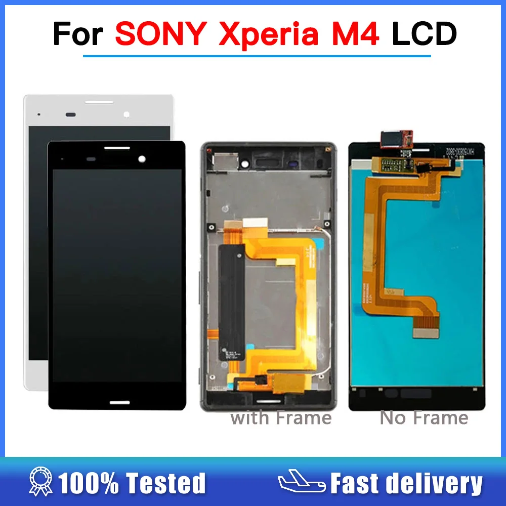 5.0'' Single Dual SIM LCD For SONY Xperia M4 Aqua Display Touch Screen for DisplayE2303 E2333 Digitizer Assembly | Мобильные