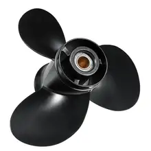 Auzan лодочный подвесной пропеллер 10 1/4x11 для Suzuki 20-30HP 58100-96420-019 алюминиевый Морской Пропеллер 10 шлицевой зуб 3 Лопасти