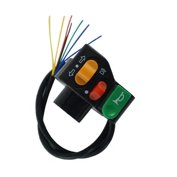 

22mm Motorcycle Modification Right Switch Three Function Horn Turn Headlight Switch Forvarious Models Universal