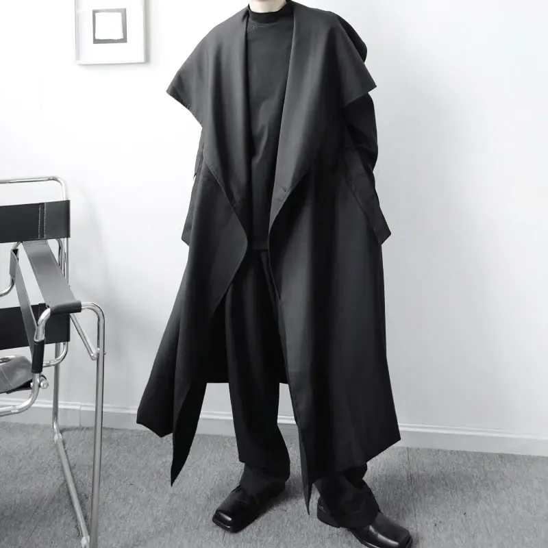 XITAO Gothic Style Trench Coat for Women Plus Size