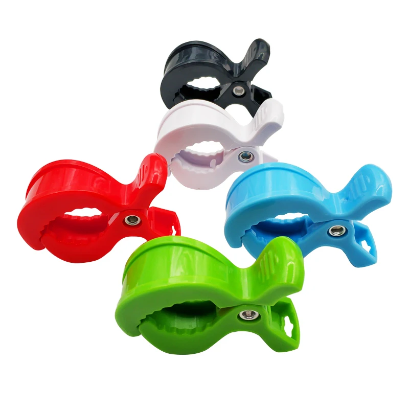 

2pc/lot Baby Colorful Car Seat Accessories Plastic Pushchair Toy Clip Pram Stroller Hook Cover Blanket Mosquito bebek arabasi