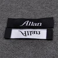 Étiquettes de vêtements avec nom personnalisé pour Logo de marque textile, étiquette en tissu à coudre, étiquettes tissées personnalisées pour vêtements 3