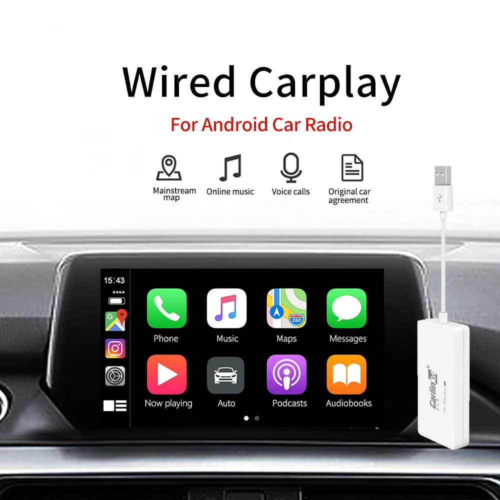 USB смарт ключ для Android автомобильная навигация Apple Carplay модуль Автомобильный