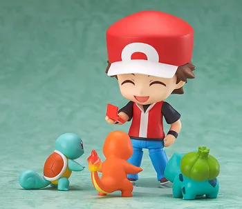 

4pcs TAKARA TOMY Pokemon Figures Toys Anime Figurine Pikachu Charizard Ash bulbasaur Action Figure Kids Model Dolls