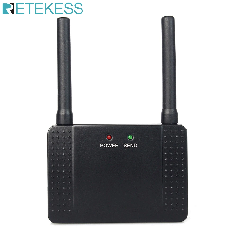 Amplificador de Sinal Extensor para Botão rf sem Fio Repetidor Aprendizagem Código Chamada 433 Mhz F4408a 500 mw