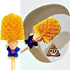 Donald Trump Toilet Brush Cleaner Scrubber Funny Trump Toilet Bowl Brush Bathroom WC Cleaning Brush with holder Set home Gift ► Photo 2/6