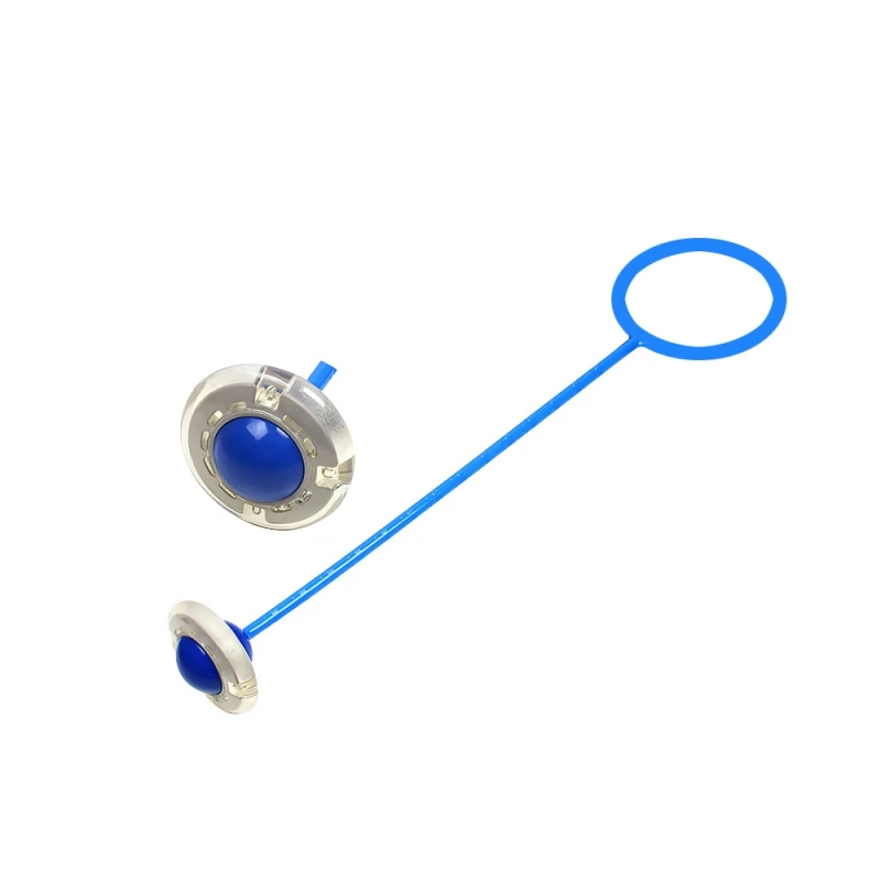 Дети Взрослые Спорт мигает прыжки мяч игрушка прыгающий Хоппер мяч для дома и улицы Спорт Фитнес# m - Цвет: Синий