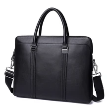 Портфель из яловой кожи мужские сумки для ноутбука сумки через плечо мужские высококачественные роскошные деловые сумки через плечо