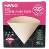 Hario V60 Filter Coffee 01 02 Count Espresso Coffee Natural Paper Filters for 4 Cups Barista Drip Coffee Filter Japan Imported ► Photo 1/6
