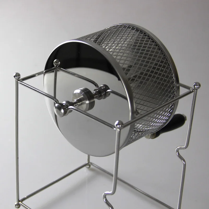  Manual Coffee Bean Grinder Stainless Steel Roller Coffee Bean Baking Machine Kitchen Tools - 4000126691177