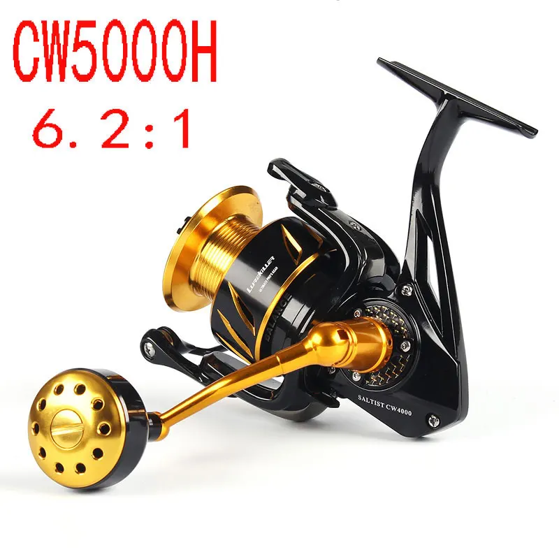 CW5000H HIGH SPEED Сделано в Японии, Lurekiller Saltist CW3000-CW10000 спиннинговая отжимная катушка, спиннинговая катушка 10BB, катушка из сплава 35kgs drag power - Цвет: CW5000H HIGH SPEED
