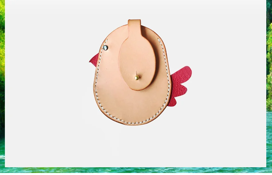 1 компл. Мультфильм Курица ноль кошелек рисунок руководство кожгалантерея DIY кожа искусство акриловая версия кожаная сумка шаблон