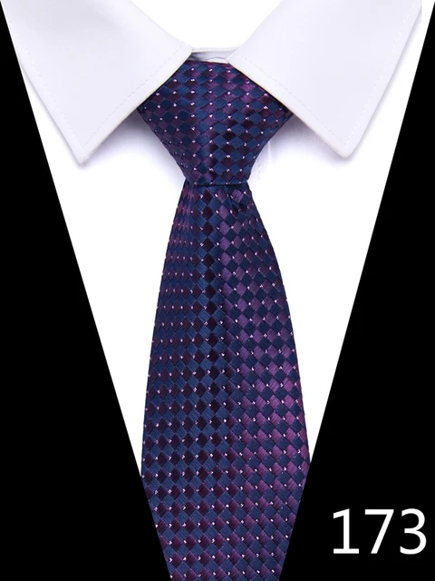 100% Silk tie 7.5 cm floral necktie high fashion plaid ties for men slim cotton cravat neckties mens 2022 gravatas 173